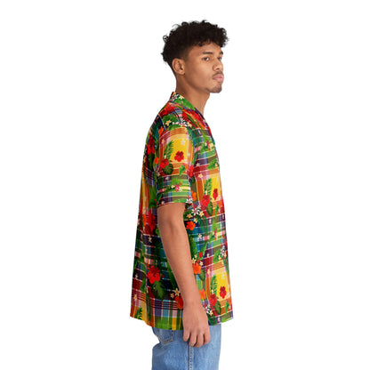 Men's Madras Button Shirt | Phade Fashion Virgin Islands