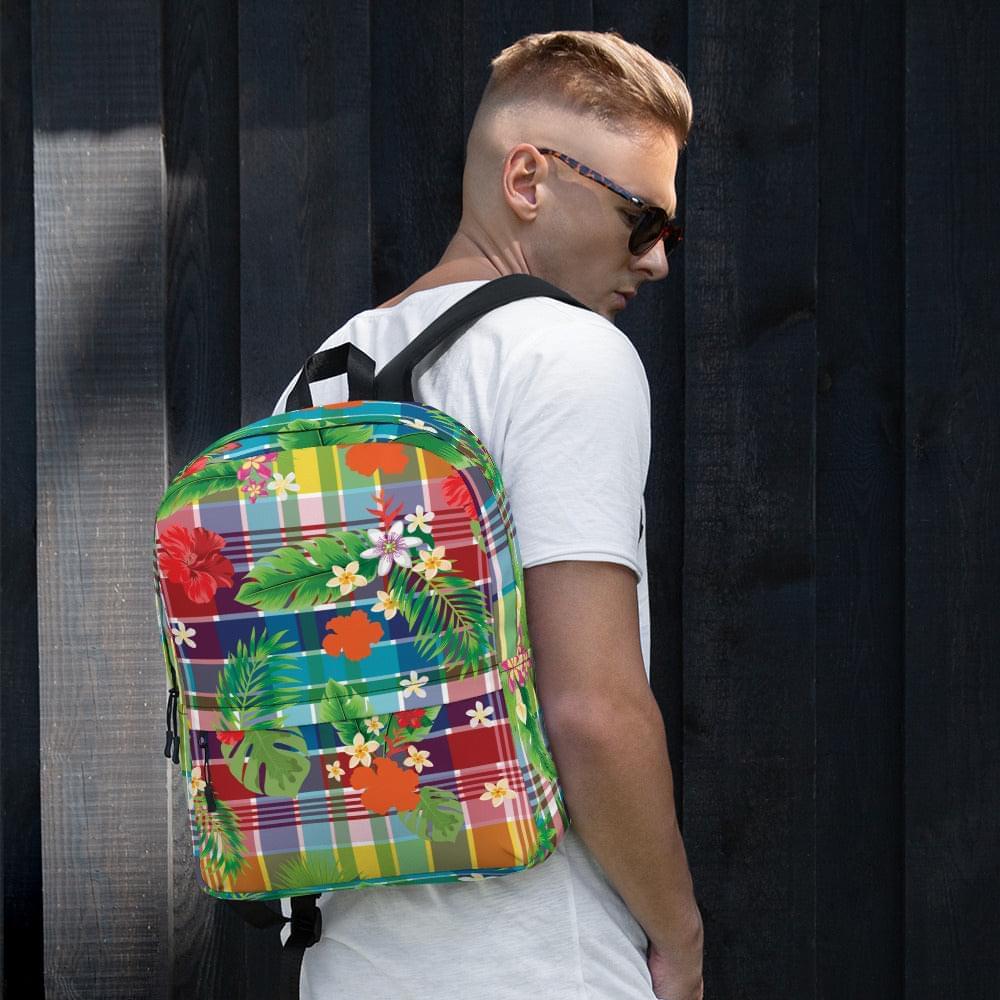 Madras Backpack Bag | Phade Fashion Virgin Islands