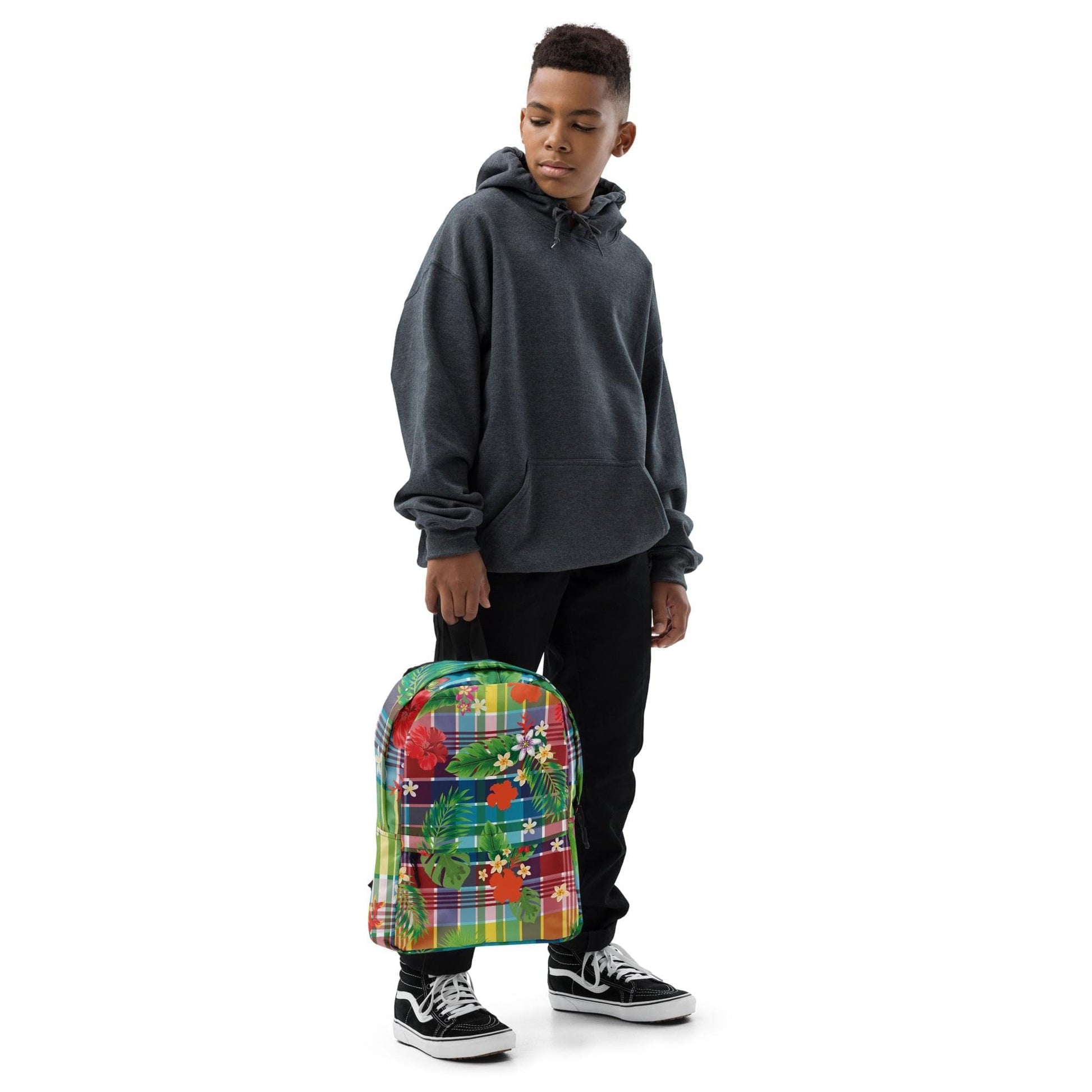 Madras Backpack Bag | Phade Fashion Virgin Islands