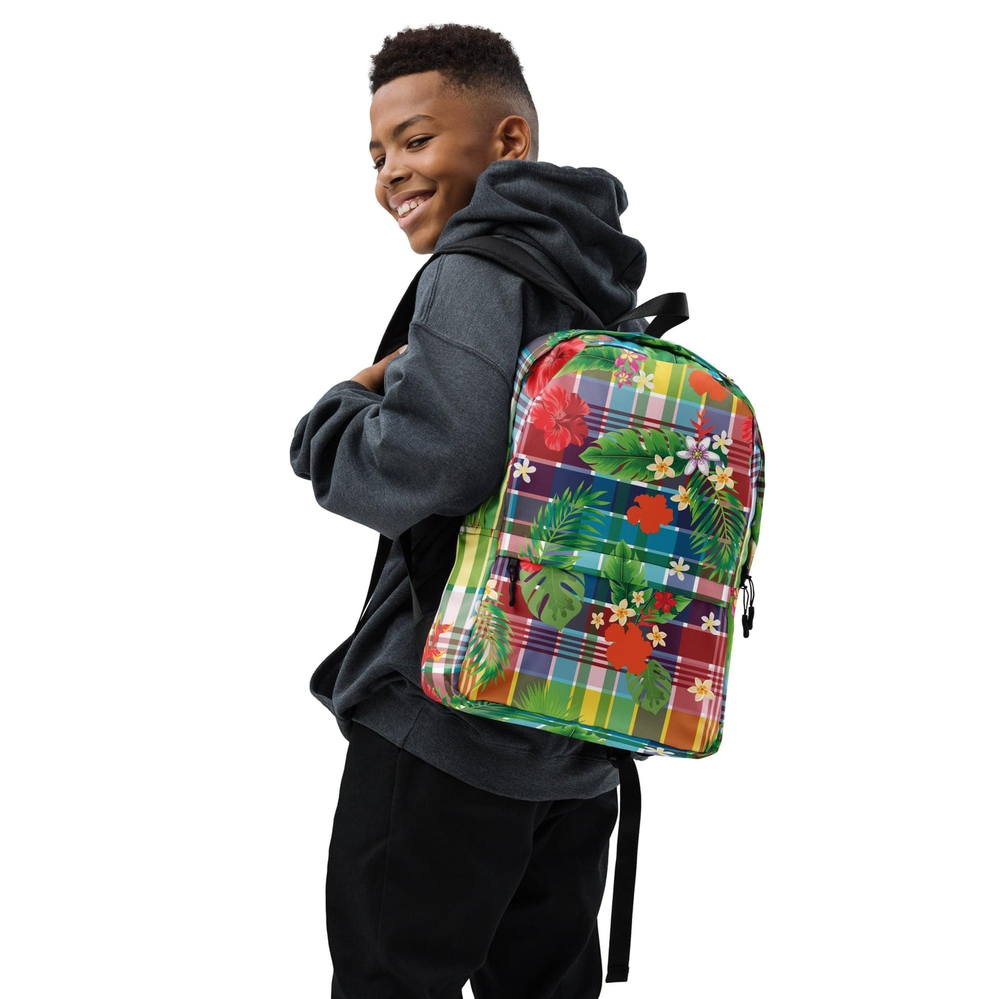 Madras Backpack Bag | Phade Fashion Virgin Islands