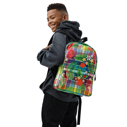 Madras Backpack Bag | Phade Fashion Virgin Islands