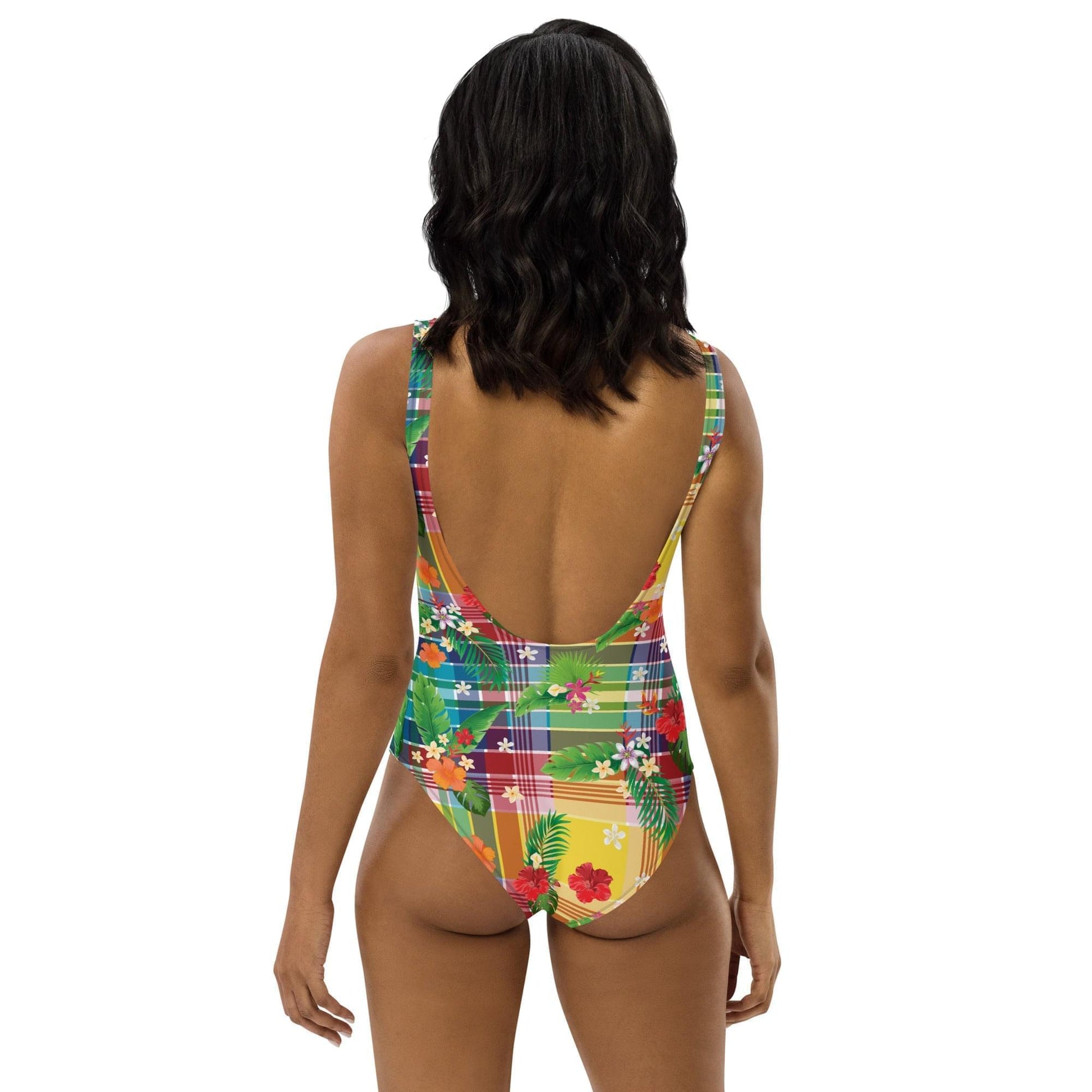 Floral Print One-Piece Swimsuit | Phade Fashion Virgin Islands