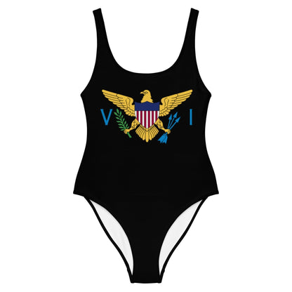 Black Vi One-Piece Swimsuit | Phade Fashion Virgin Islands