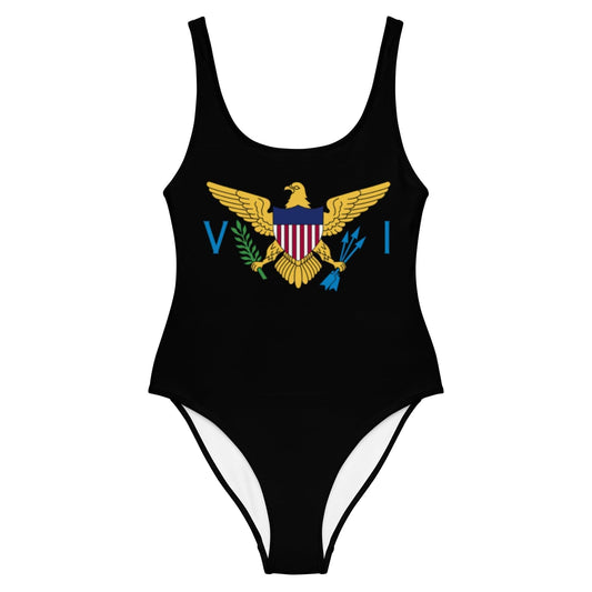 Black Vi One-Piece Swimsuit | Phade Fashion Virgin Islands