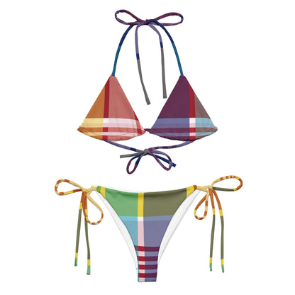 Madras String Bikini Set | Phade Fashion Virgin Islands