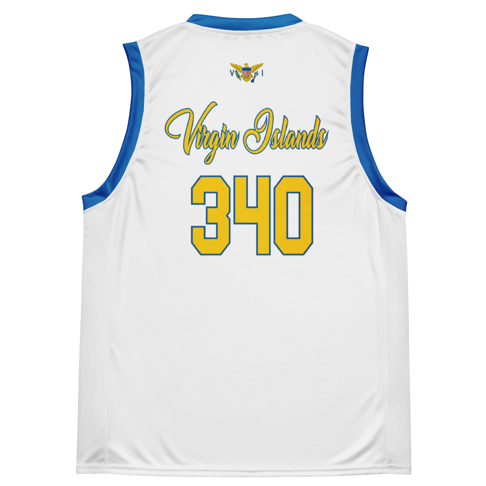 Unisex White Basketball Jersey | Phade Fashion Virgin Islands
