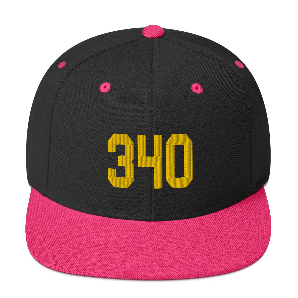 Gold 340 Snapback Hat | Phade Fashion Virgin Islands