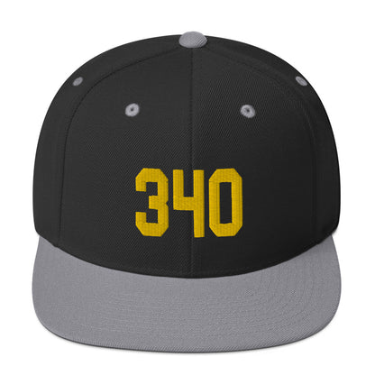 Gold 340 Snapback Hat | Phade Fashion Virgin Islands