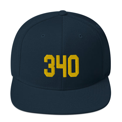 Gold 340 Snapback Hat | Phade Fashion Virgin Islands