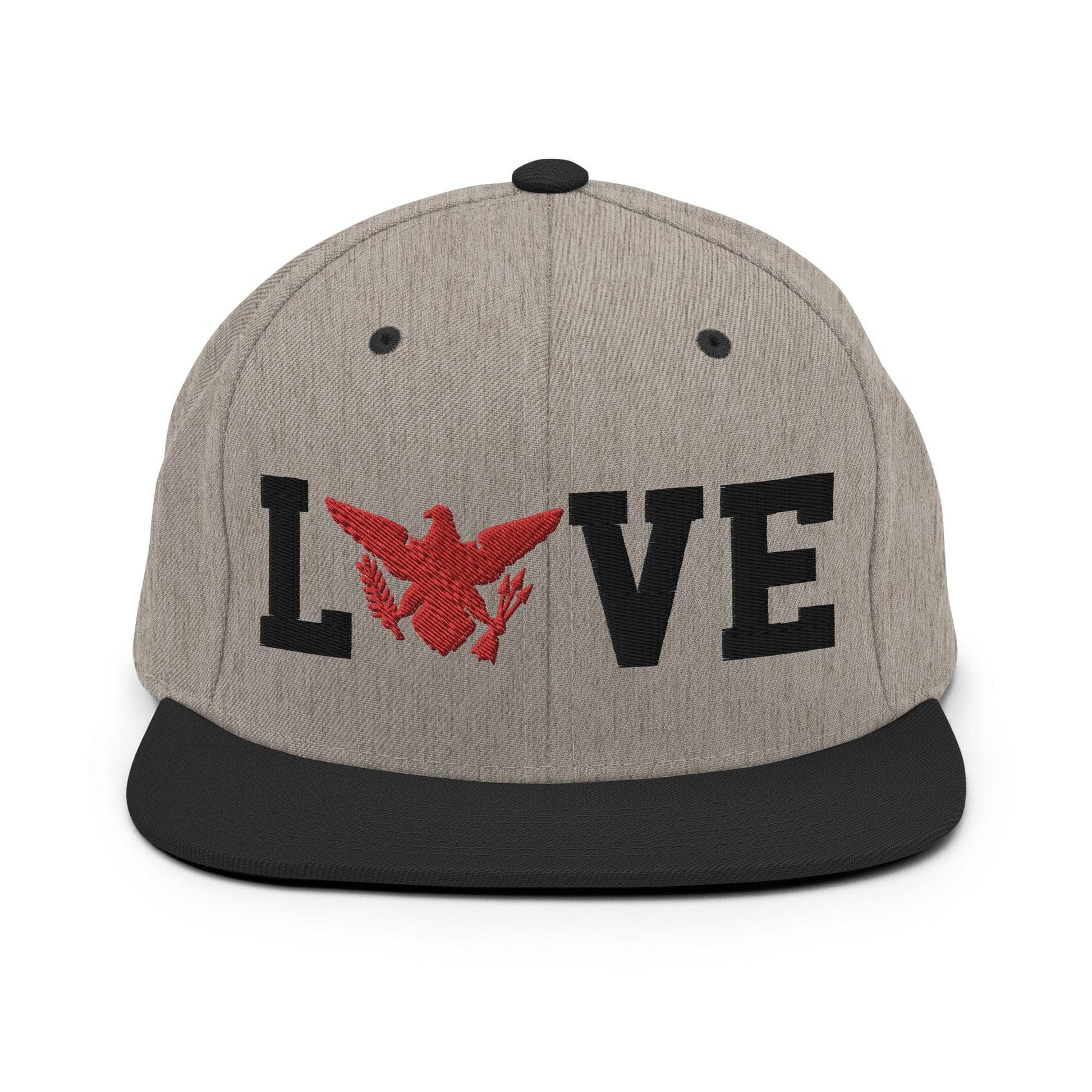 Love Red Bird Snapback Hat | Phade Fashion Virgin Islands