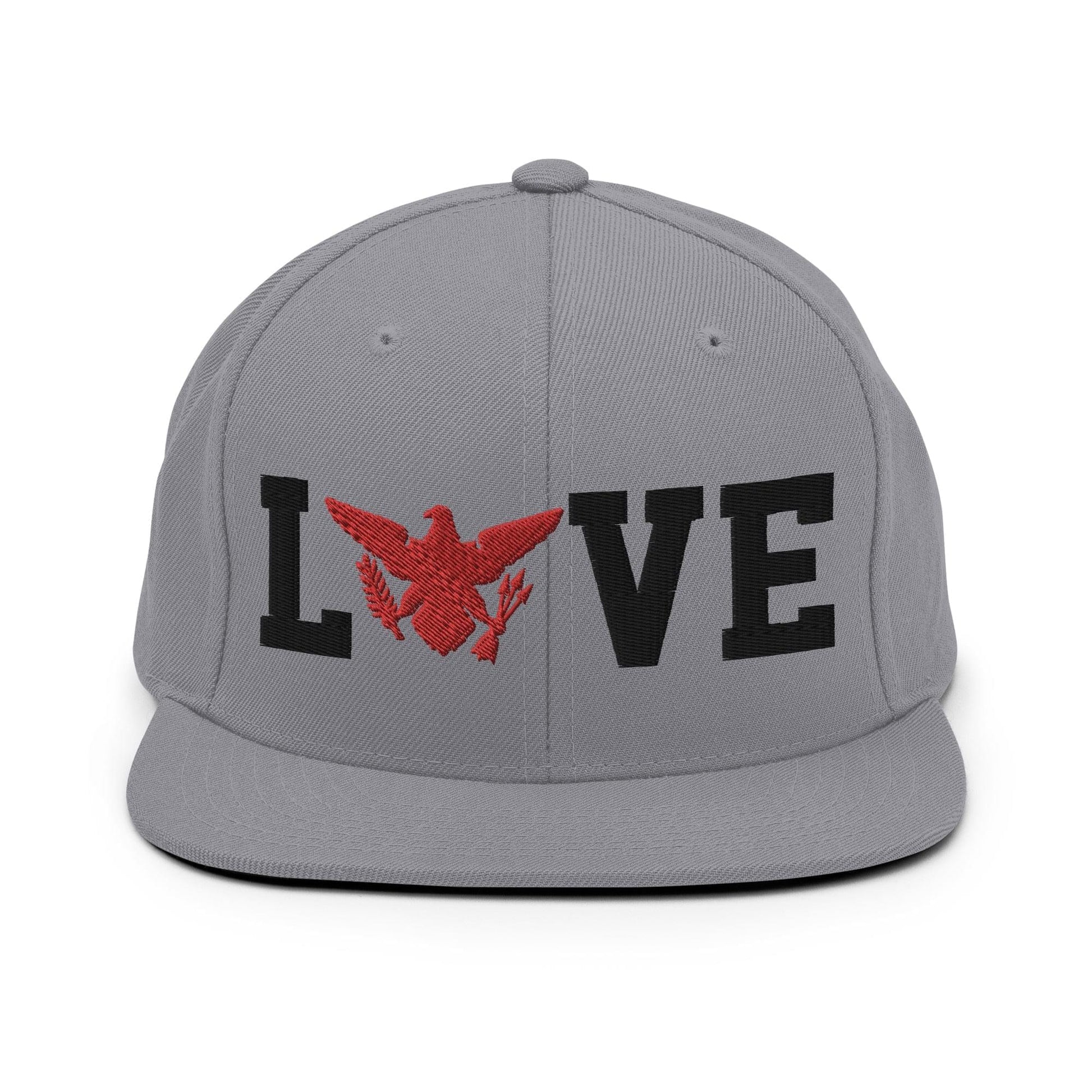 Love Red Bird Snapback Hat | Phade Fashion Virgin Islands