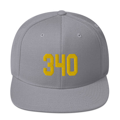 Gold 340 Snapback Hat | Phade Fashion Virgin Islands
