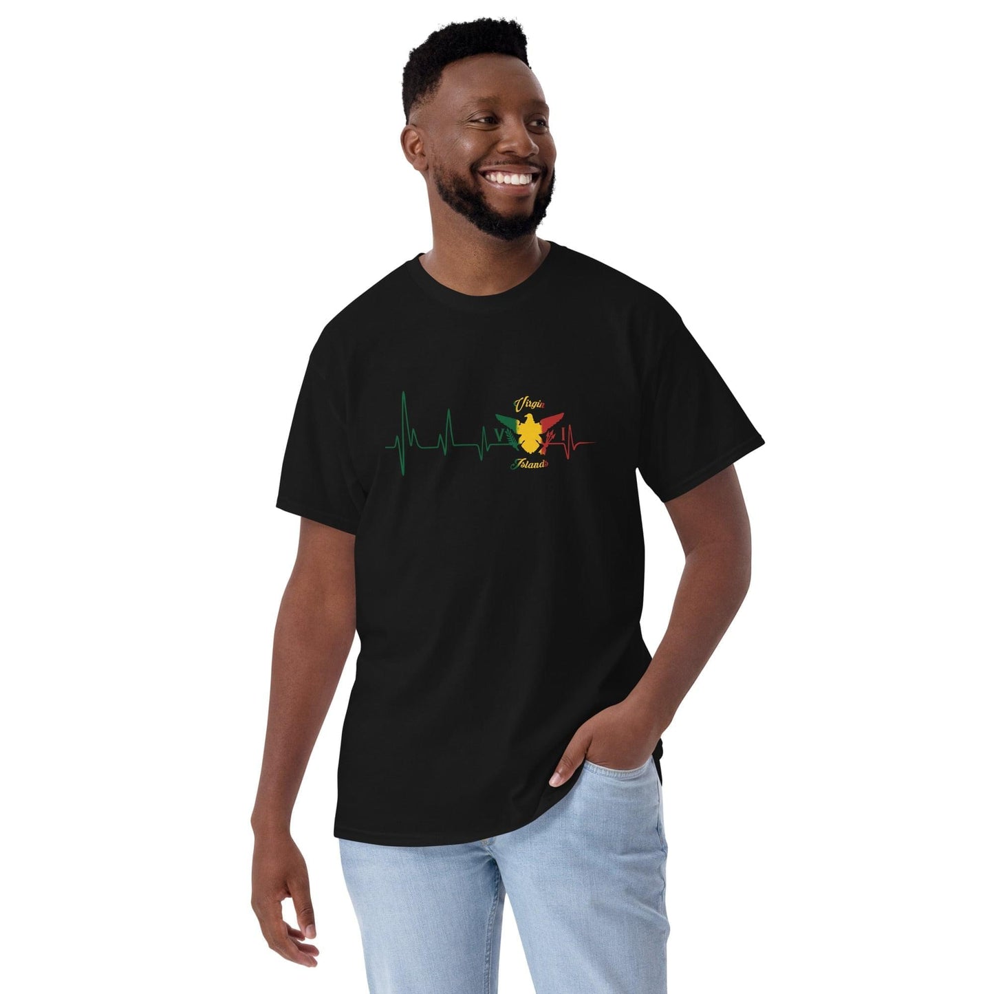 Men's Heart Beat T-Shirt | Phade Fashion Virgin Islands