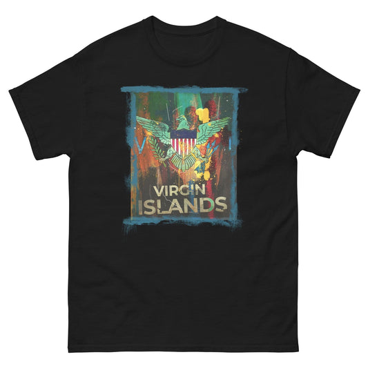 Virgin Islands Teal Eagle Tee | Phade Fashion Virgin Islands