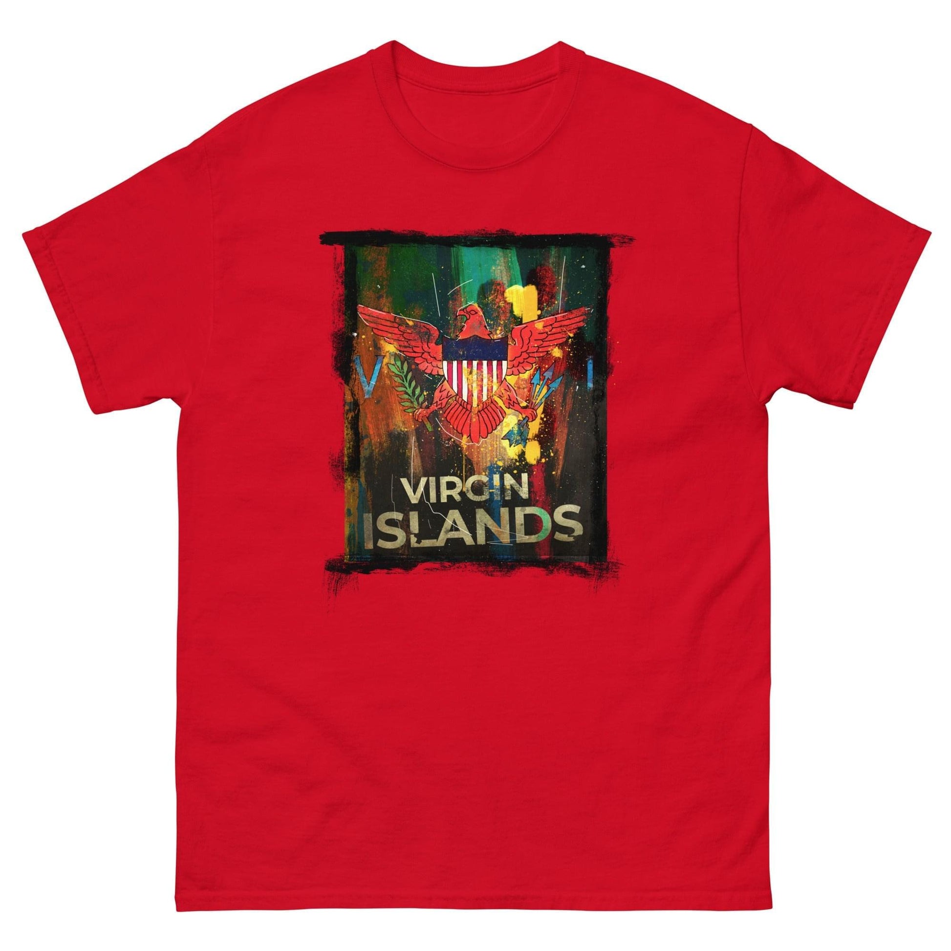 Virgin Islands Red Eagle Tee | Phade Fashion Virgin Islands