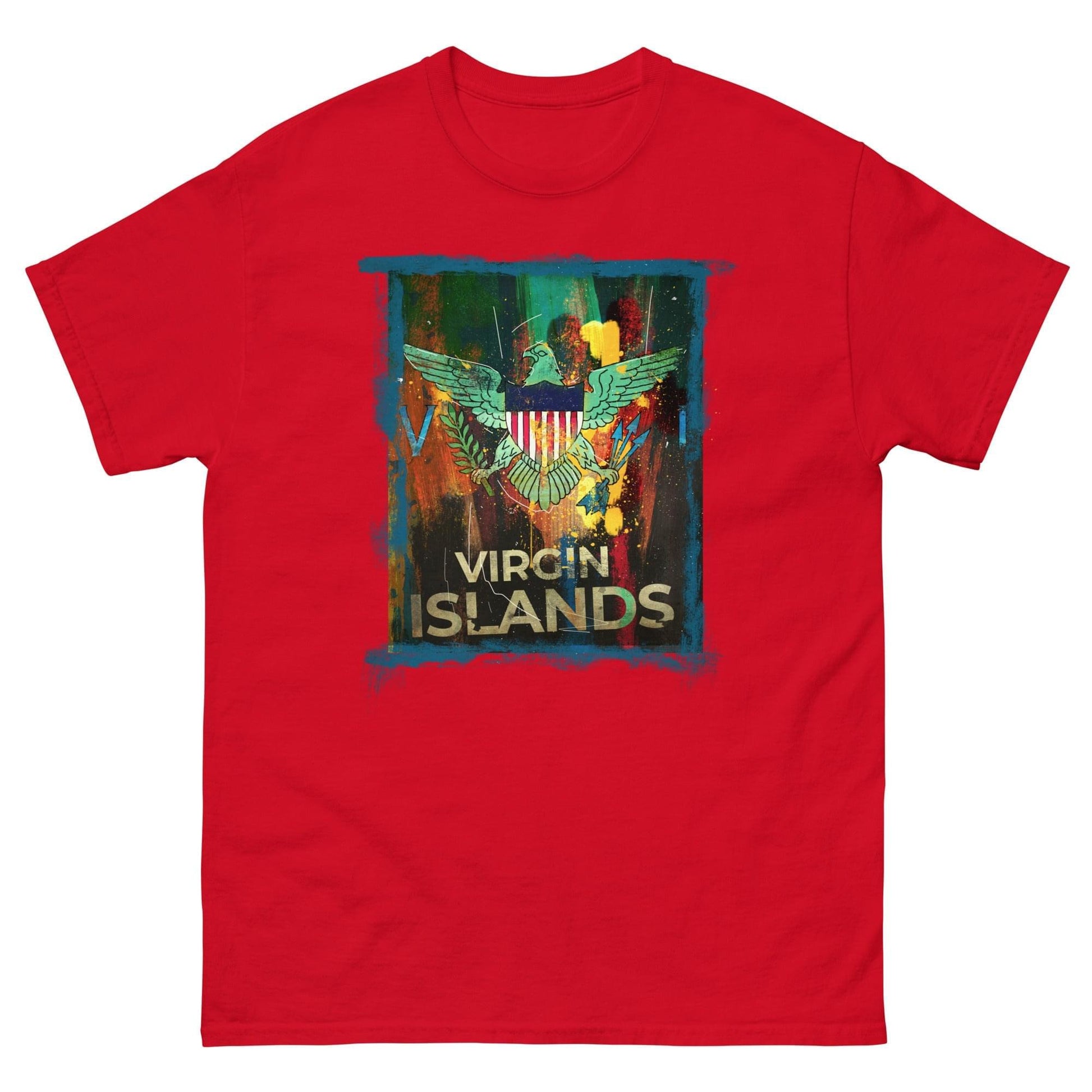 Virgin Islands Teal Eagle Tee | Phade Fashion Virgin Islands