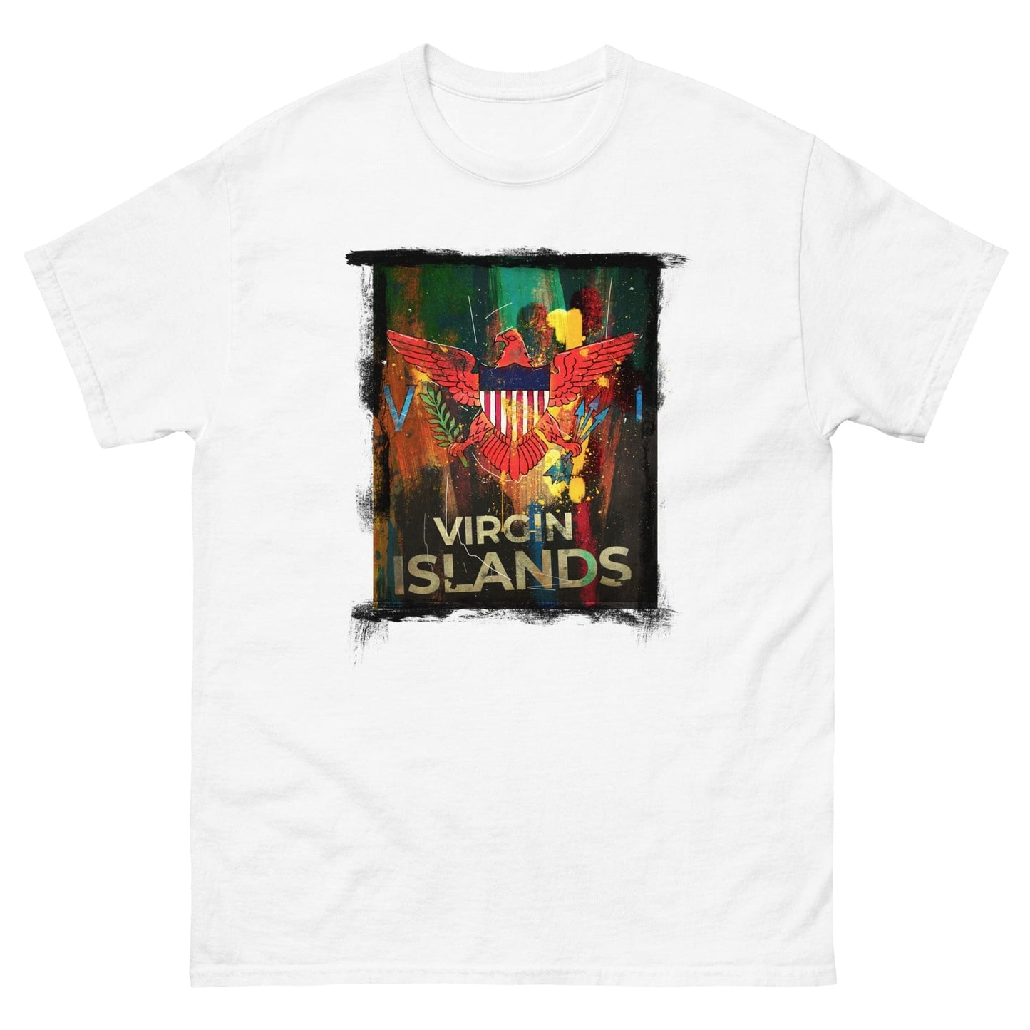 Virgin Islands Red Eagle Tee | Phade Fashion Virgin Islands