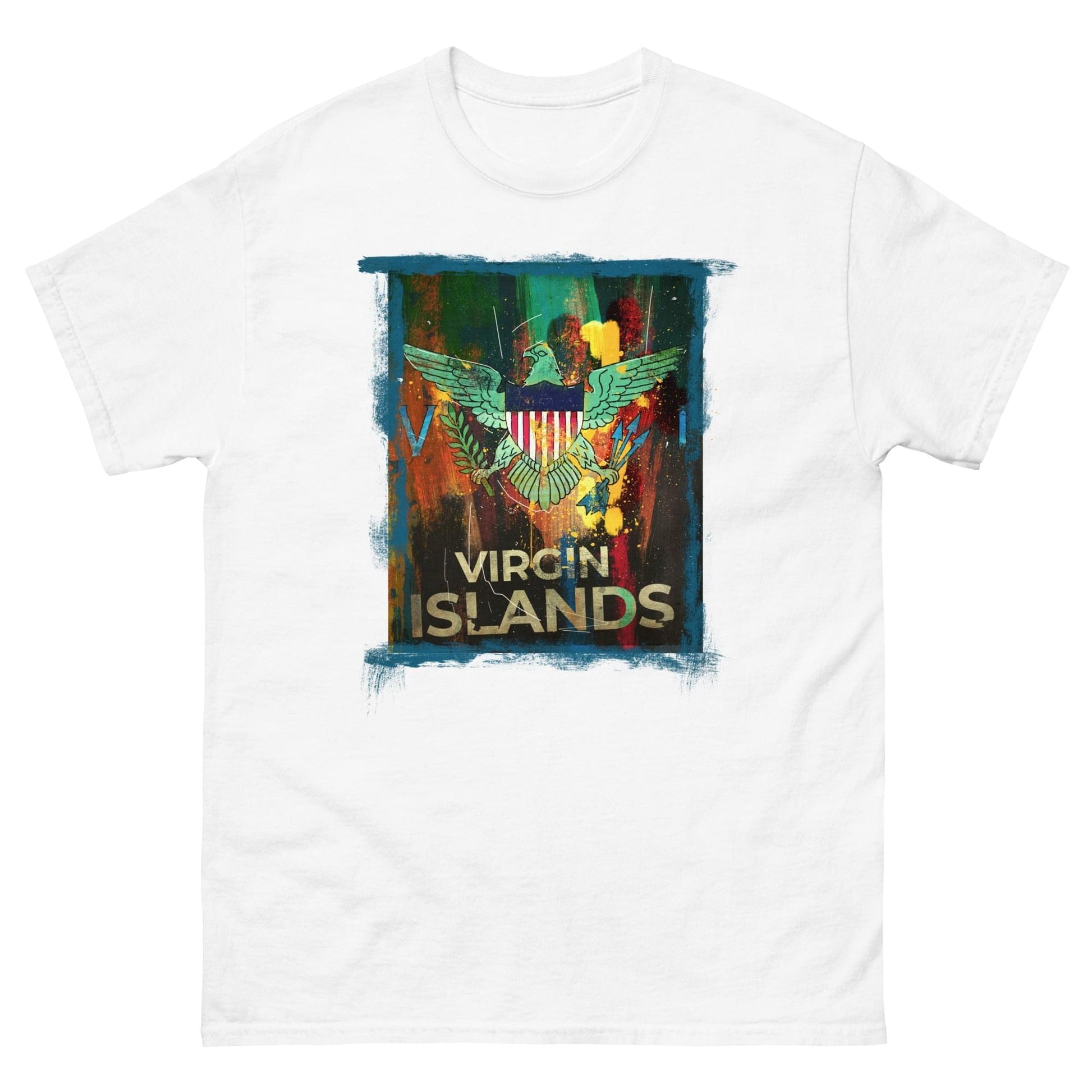 Virgin Islands Teal Eagle Tee | Phade Fashion Virgin Islands