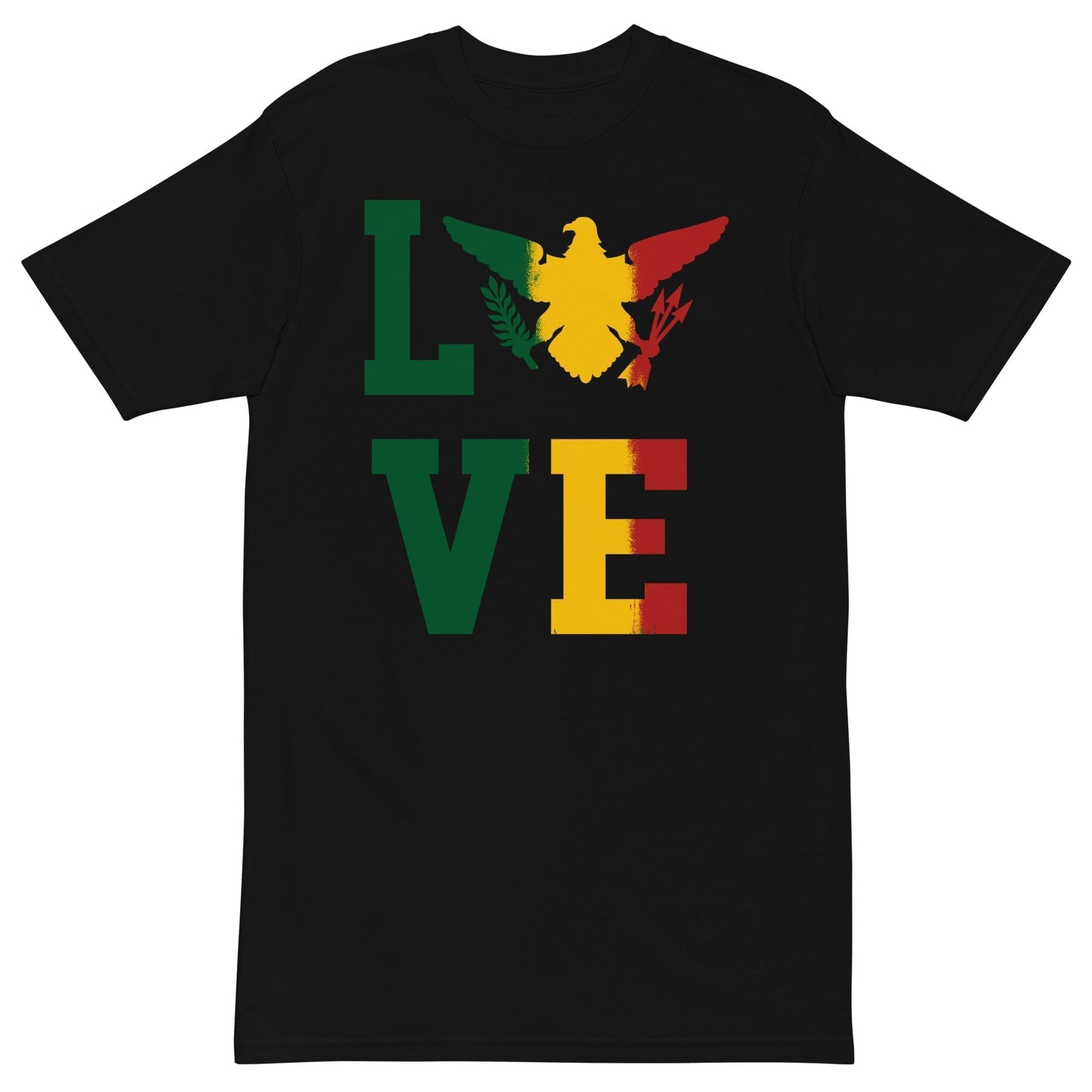 Vi Love Men’s Black T-Shirt | Phade Fashion Virgin Islands