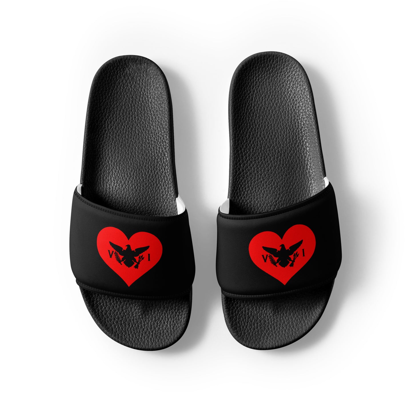 Men’s Heart Slides | Phade Fashion Virgin Islands