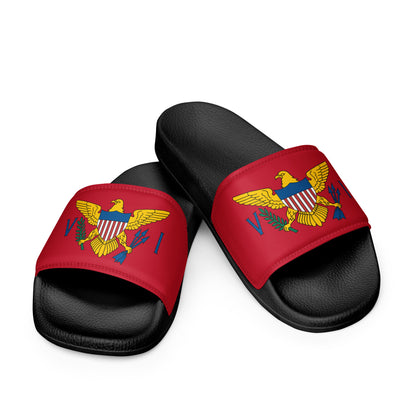 Cherry Red Men's Slides | Phade Fashion Virgin Islands