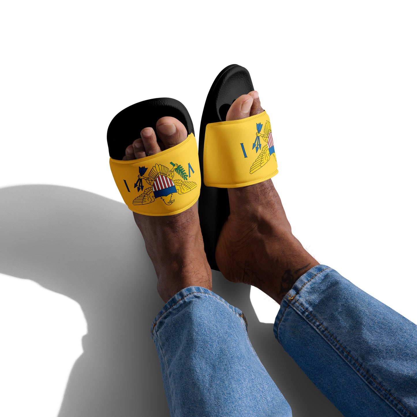 Plum Yellow Men’s Slides | Phade Fashion Virgin Islands