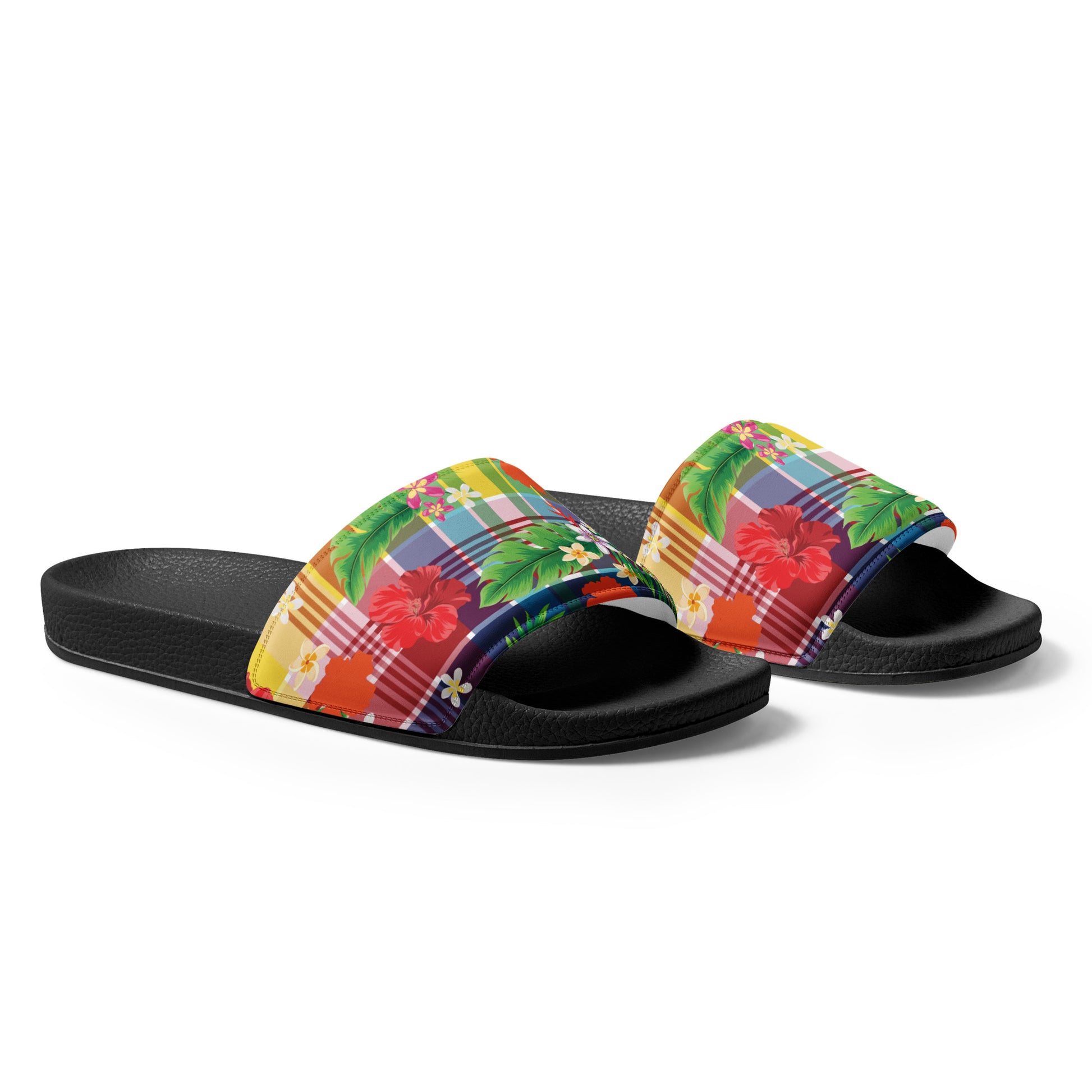 Madras Men’s Slides | Phade Fashion Virgin Islands