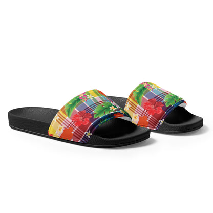 Madras Men’s Slides | Phade Fashion Virgin Islands