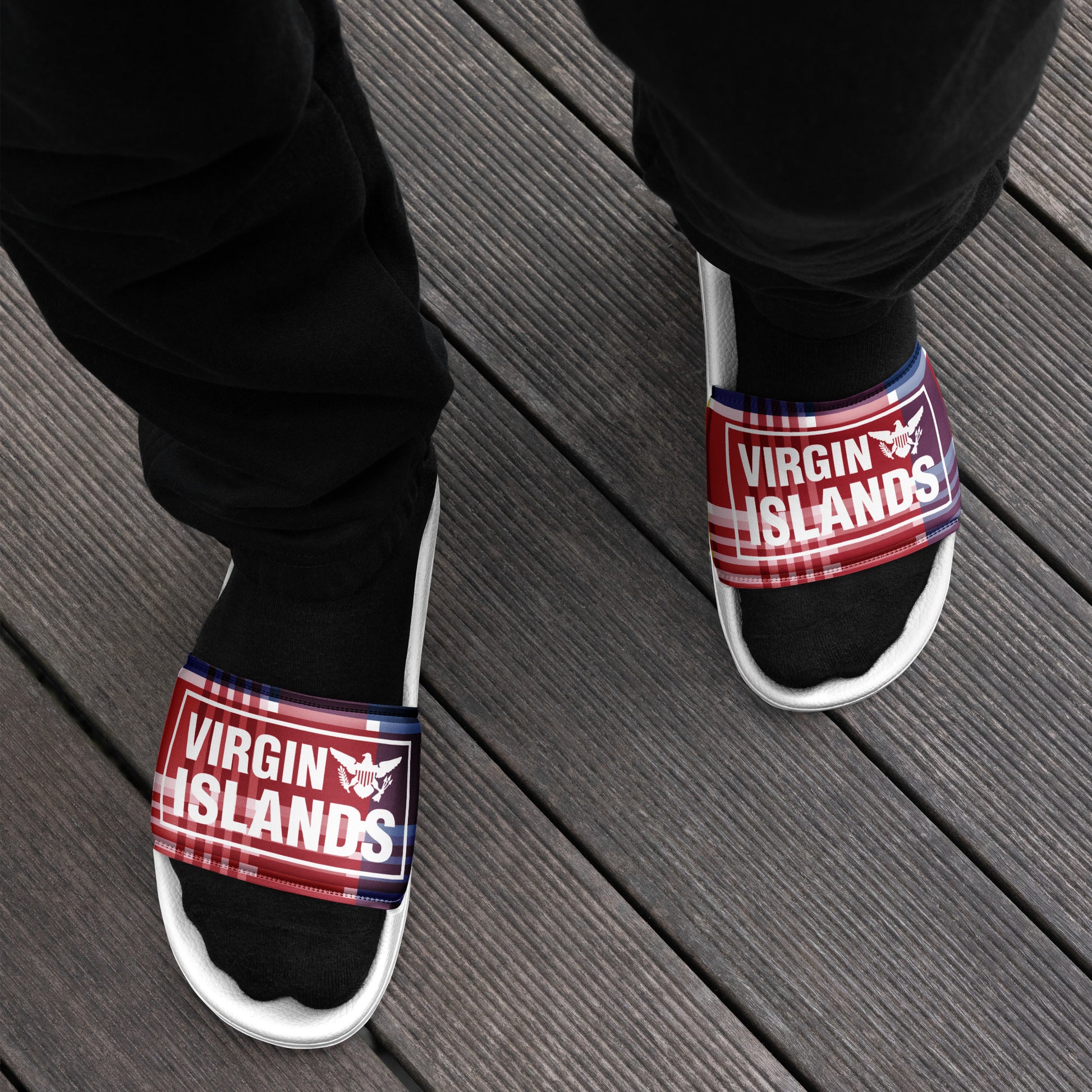 Vi Stamp Men’s Slides | Phade Fashion Virgin Islands