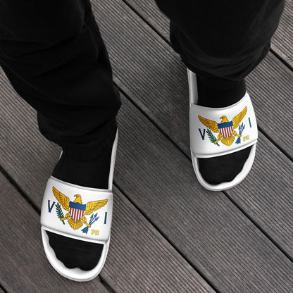 Men’s White Slides | Coconut Slides | Phade Fashion Virgin Islands