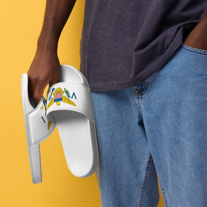 Men’s White Slides | Coconut Slides | Phade Fashion Virgin Islands