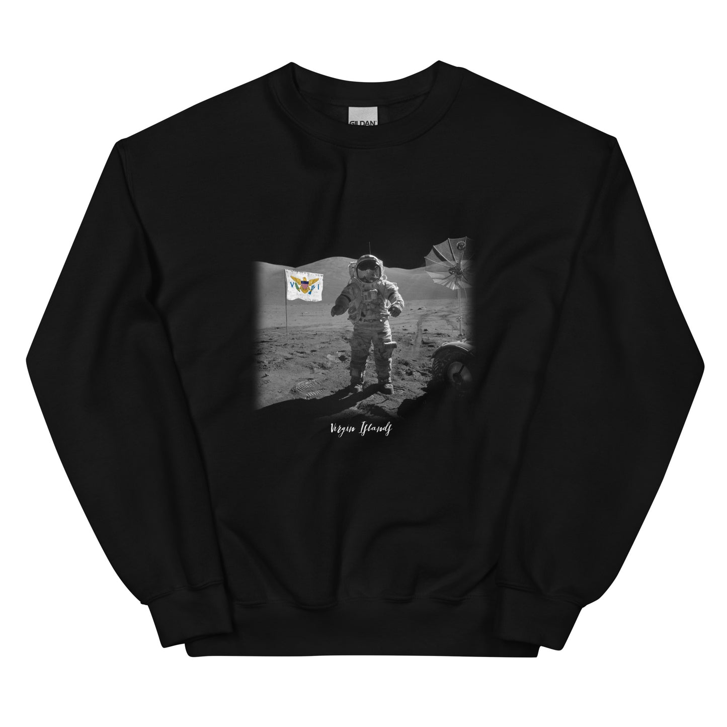 VI MAN ON MOON UNISEX SWEATSHIRT