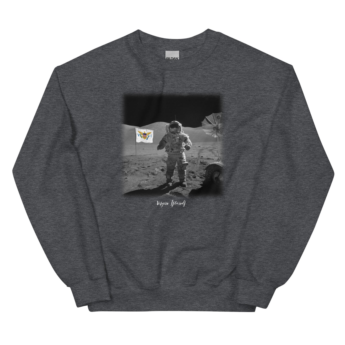 VI MAN ON MOON UNISEX SWEATSHIRT