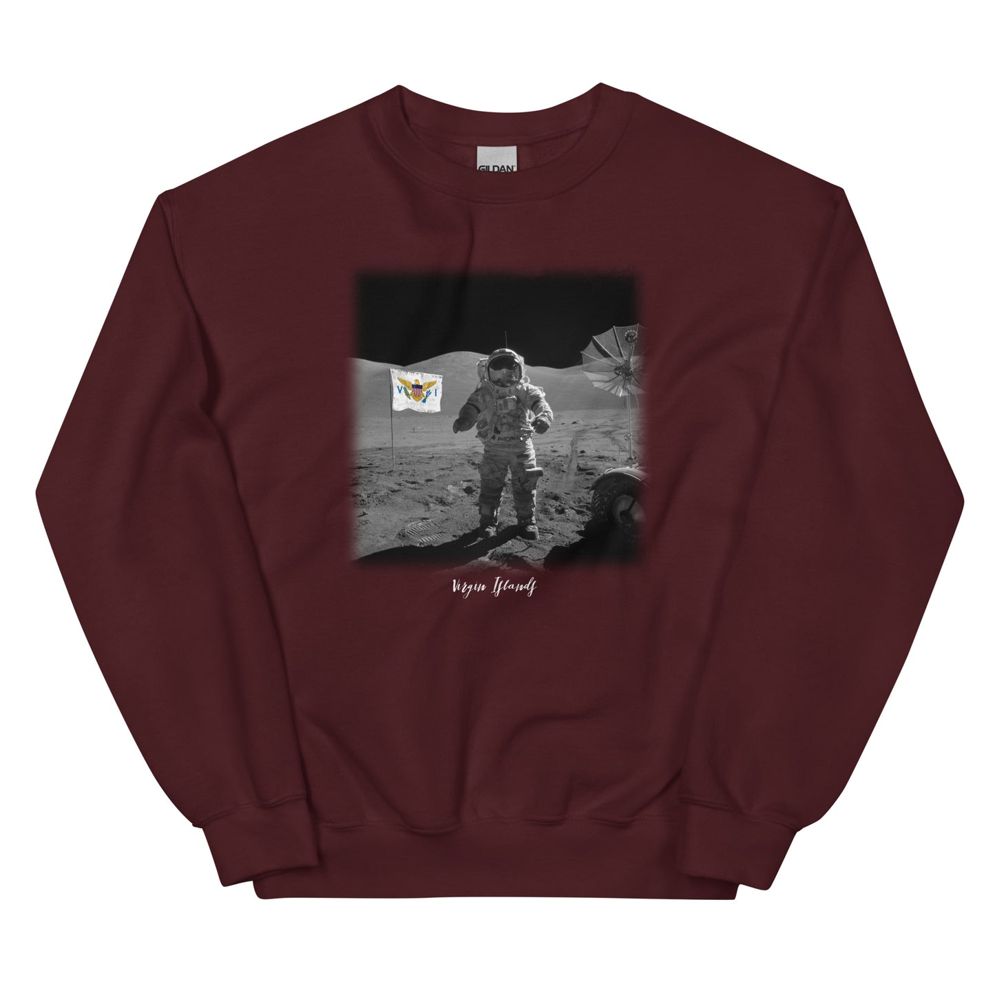 VI MAN ON MOON UNISEX SWEATSHIRT