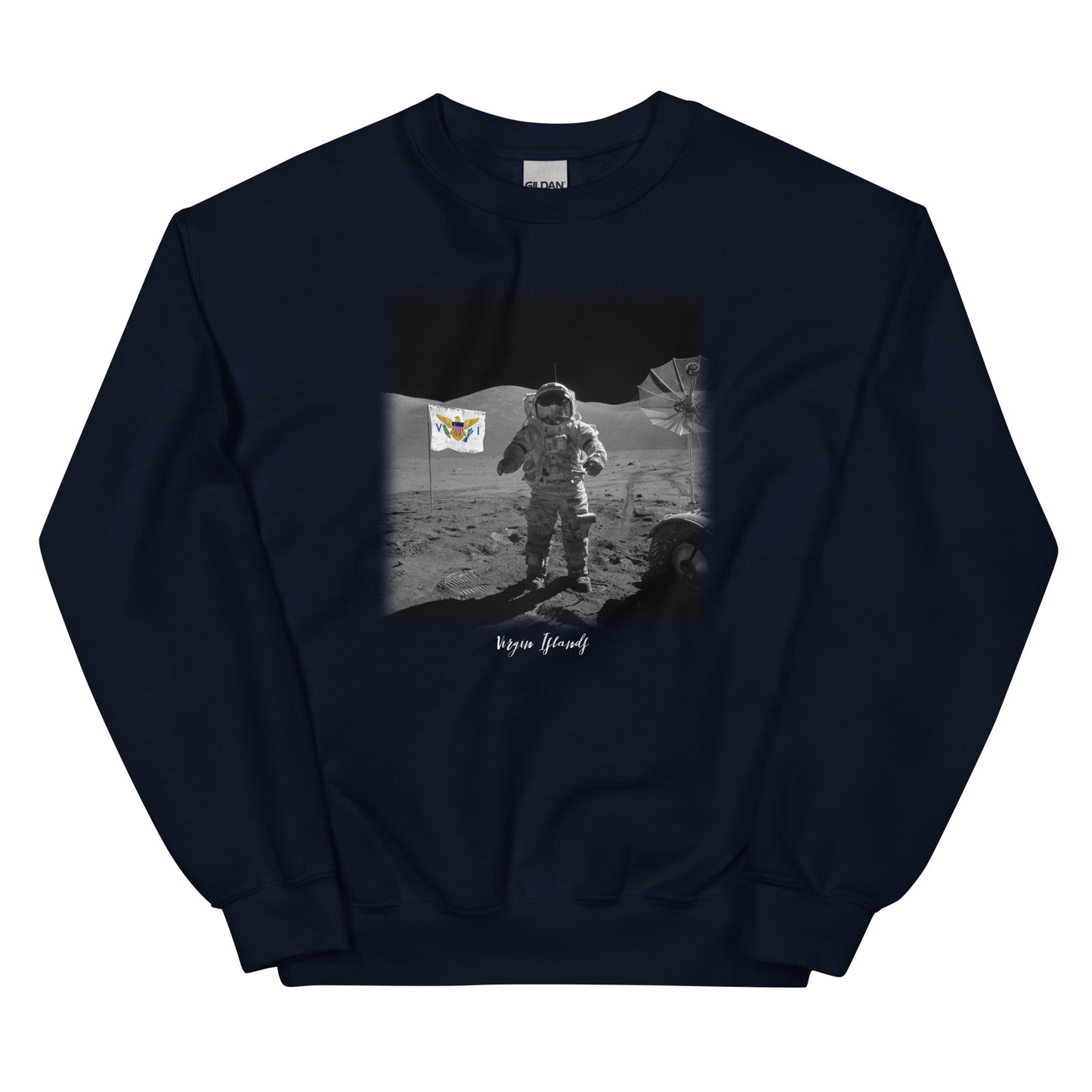 VI MAN ON MOON UNISEX SWEATSHIRT