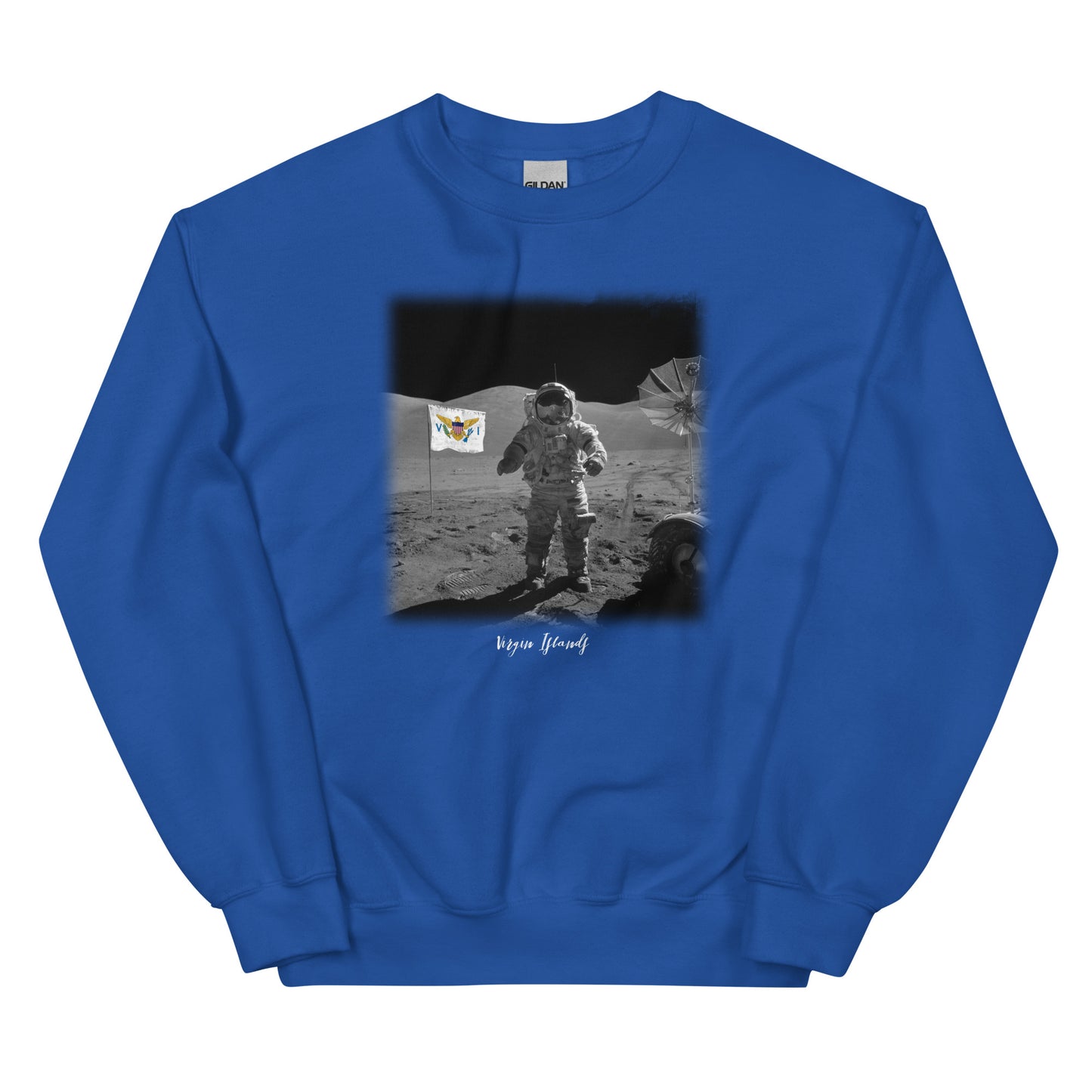 VI MAN ON MOON UNISEX SWEATSHIRT