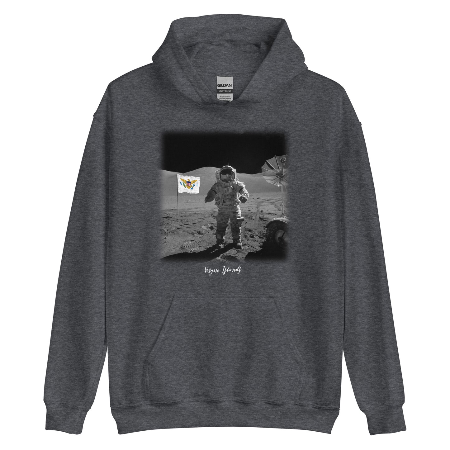 VI MAN ON MOON UNISEX HOODIE