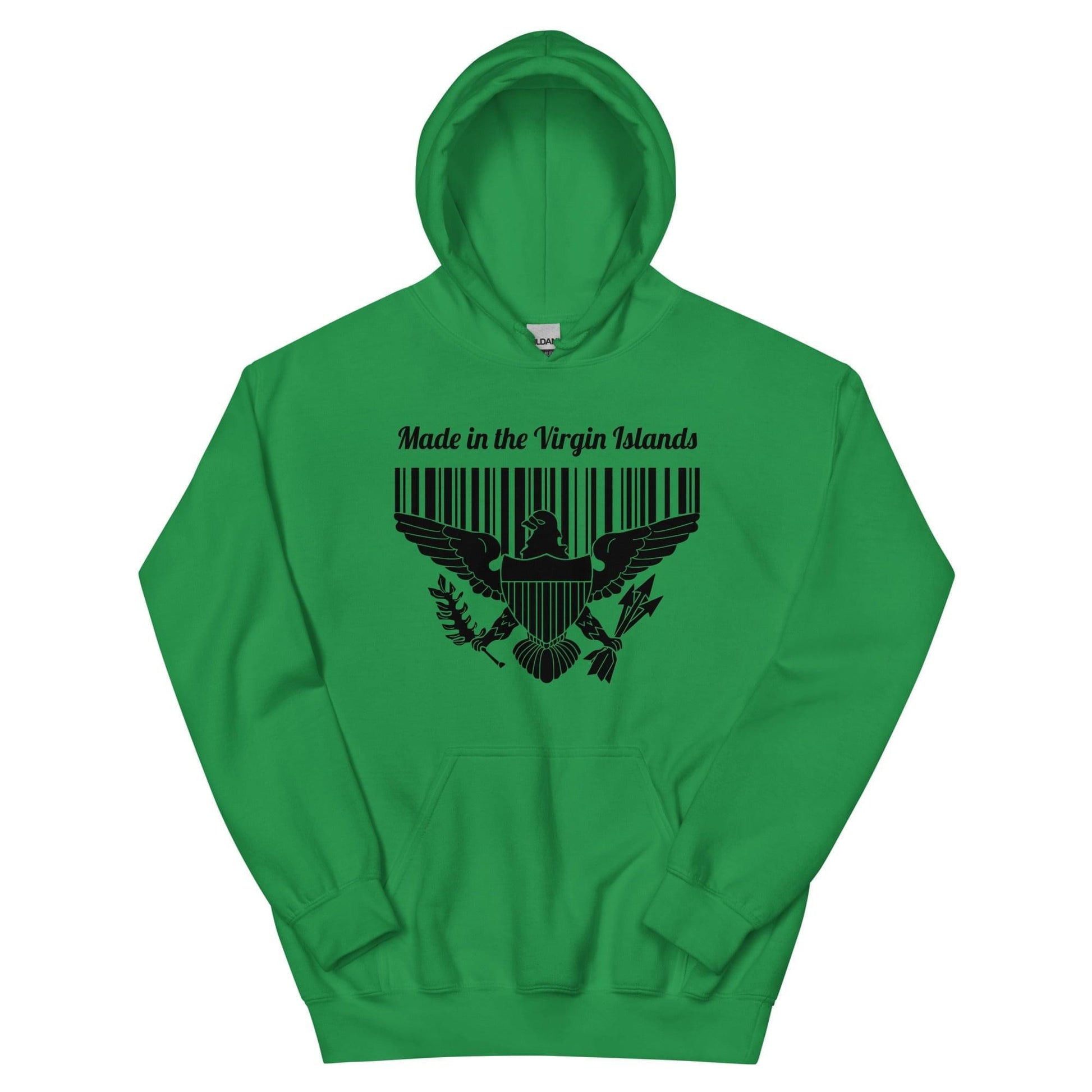 Unisex Black Print Hoodie | Phade Fashion Virgin Islands