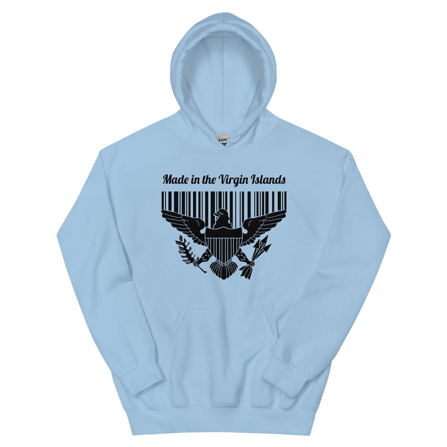 Unisex Black Print Hoodie | Phade Fashion Virgin Islands