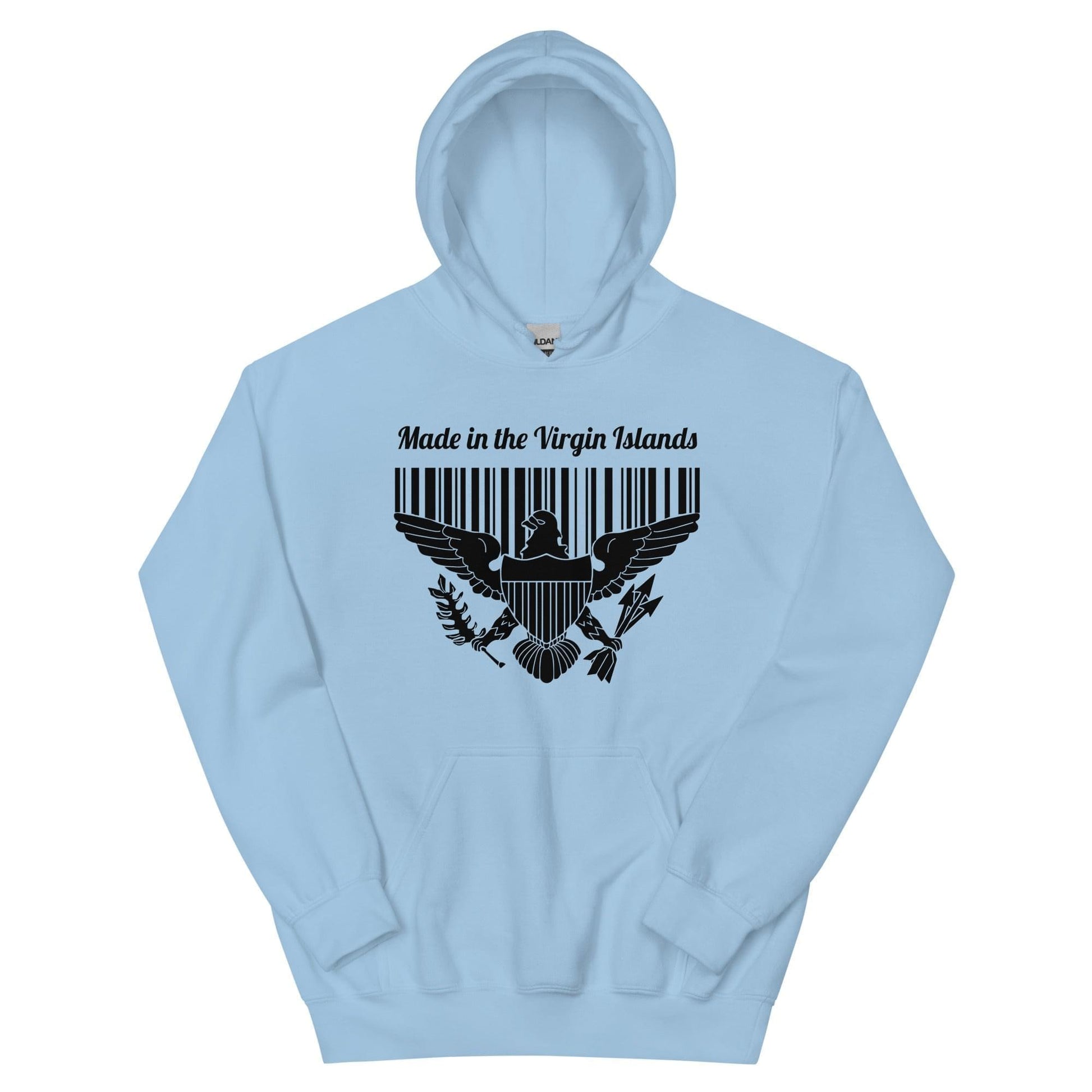 Unisex Black Print Hoodie | Phade Fashion Virgin Islands