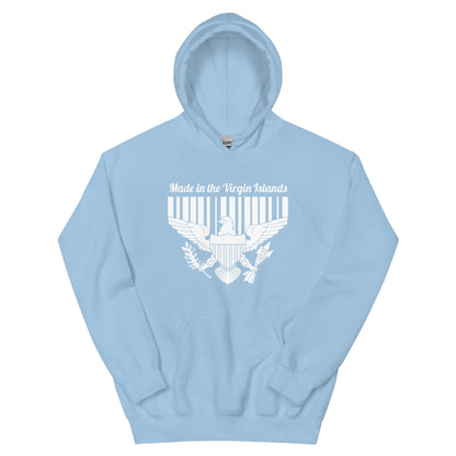 MADE IN THE VI Unisex Hoodie (WHITEPRINT)
