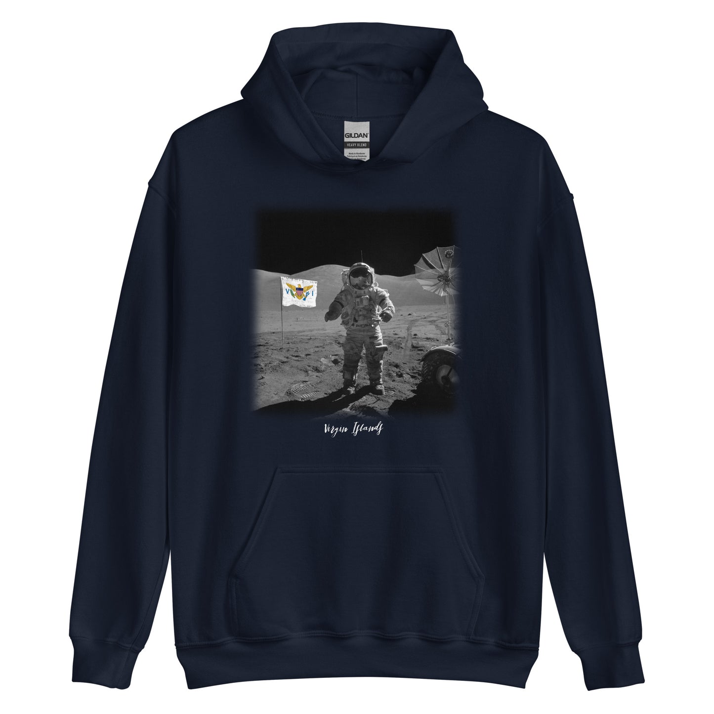 VI MAN ON MOON UNISEX HOODIE