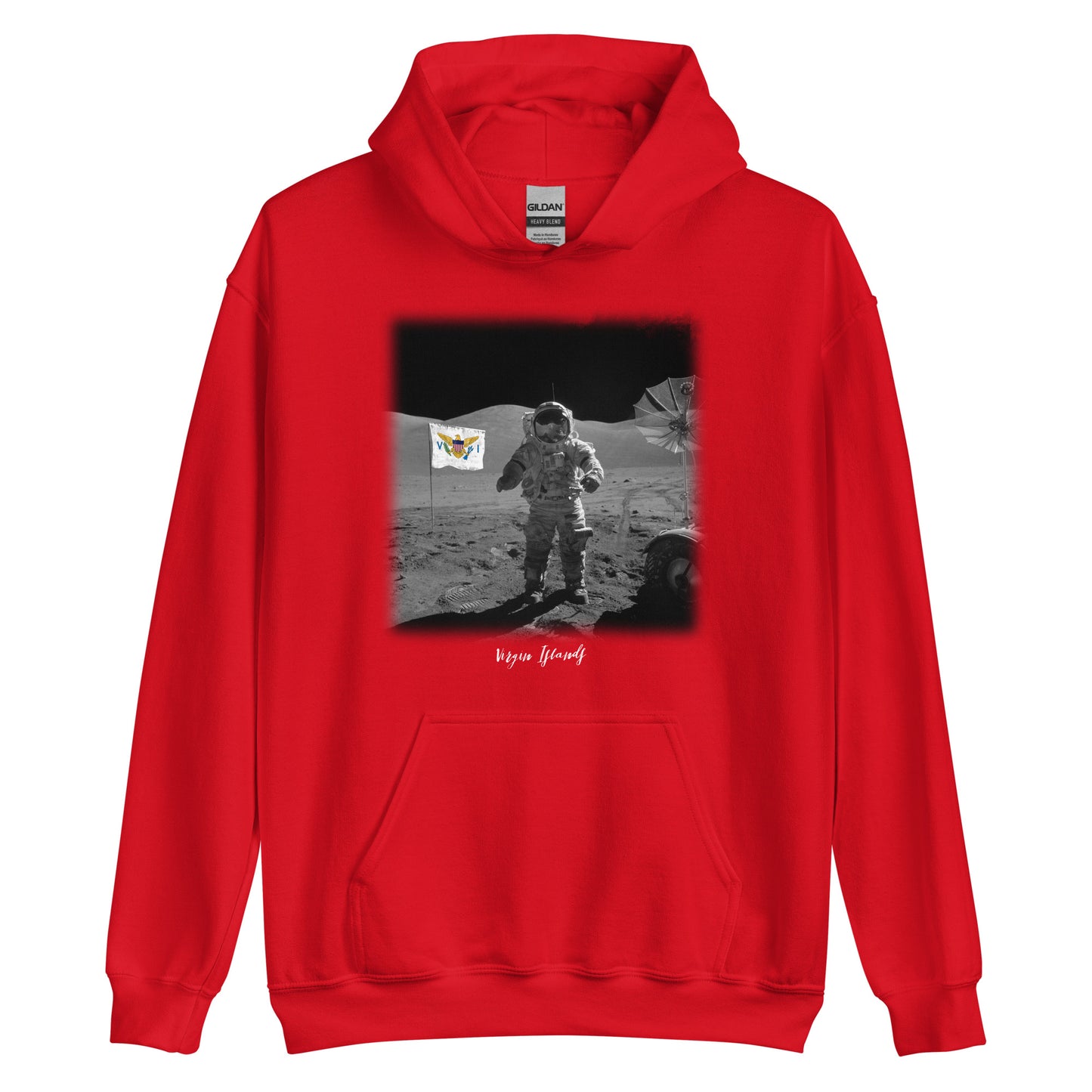 VI MAN ON MOON UNISEX HOODIE