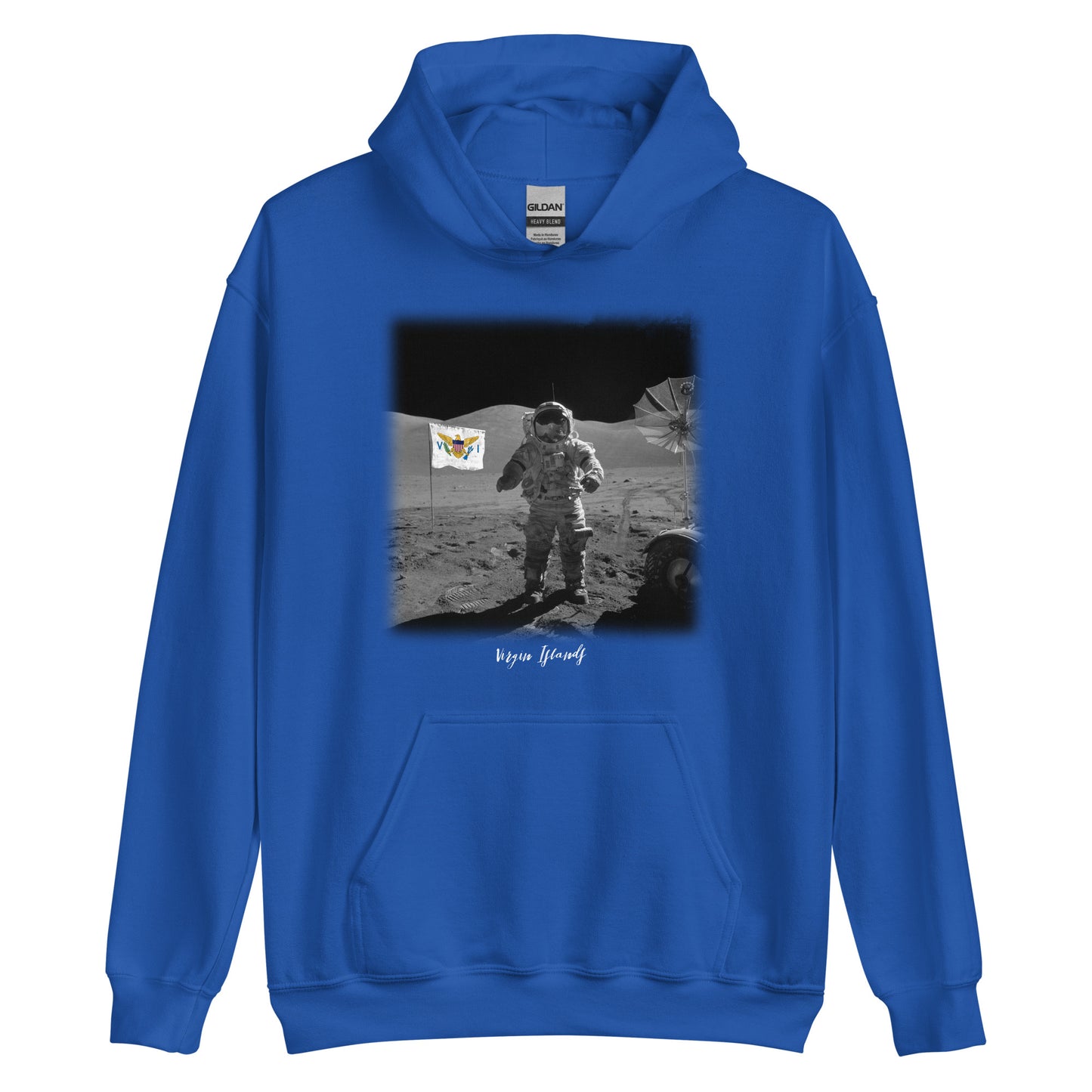 VI MAN ON MOON UNISEX HOODIE