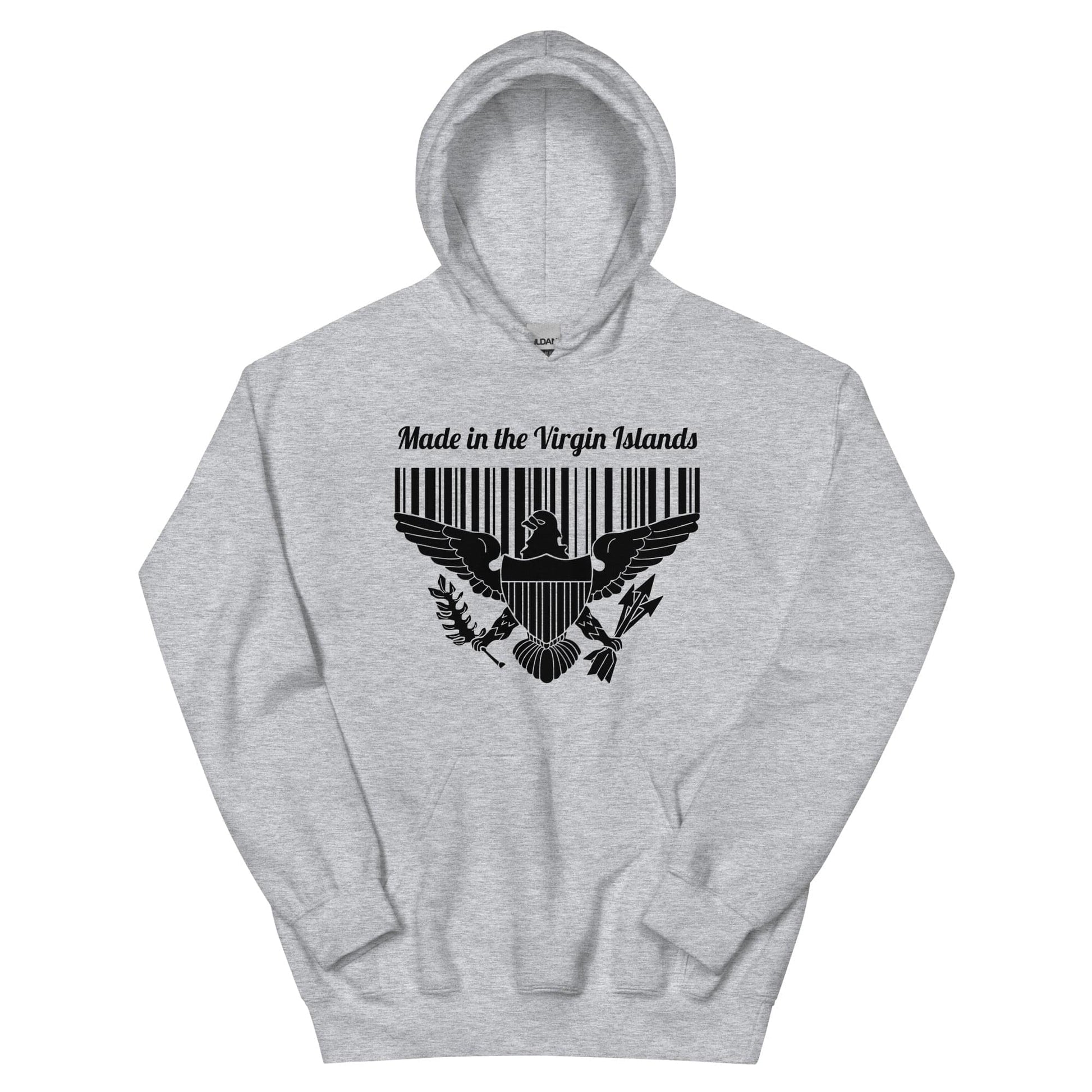 Unisex Black Print Hoodie | Phade Fashion Virgin Islands