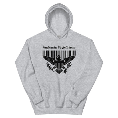 Unisex Black Print Hoodie | Phade Fashion Virgin Islands