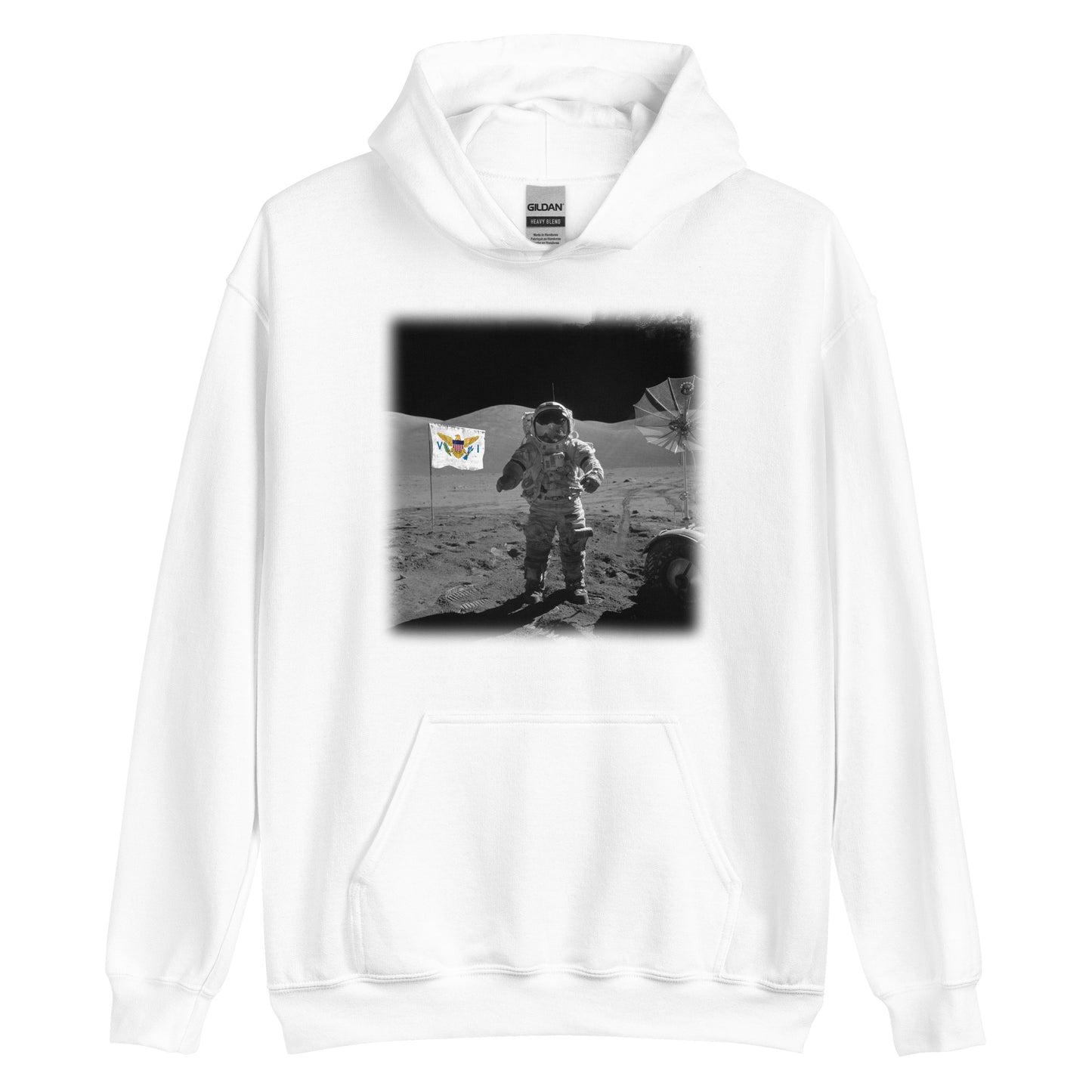 VI MAN ON MOON UNISEX HOODIE