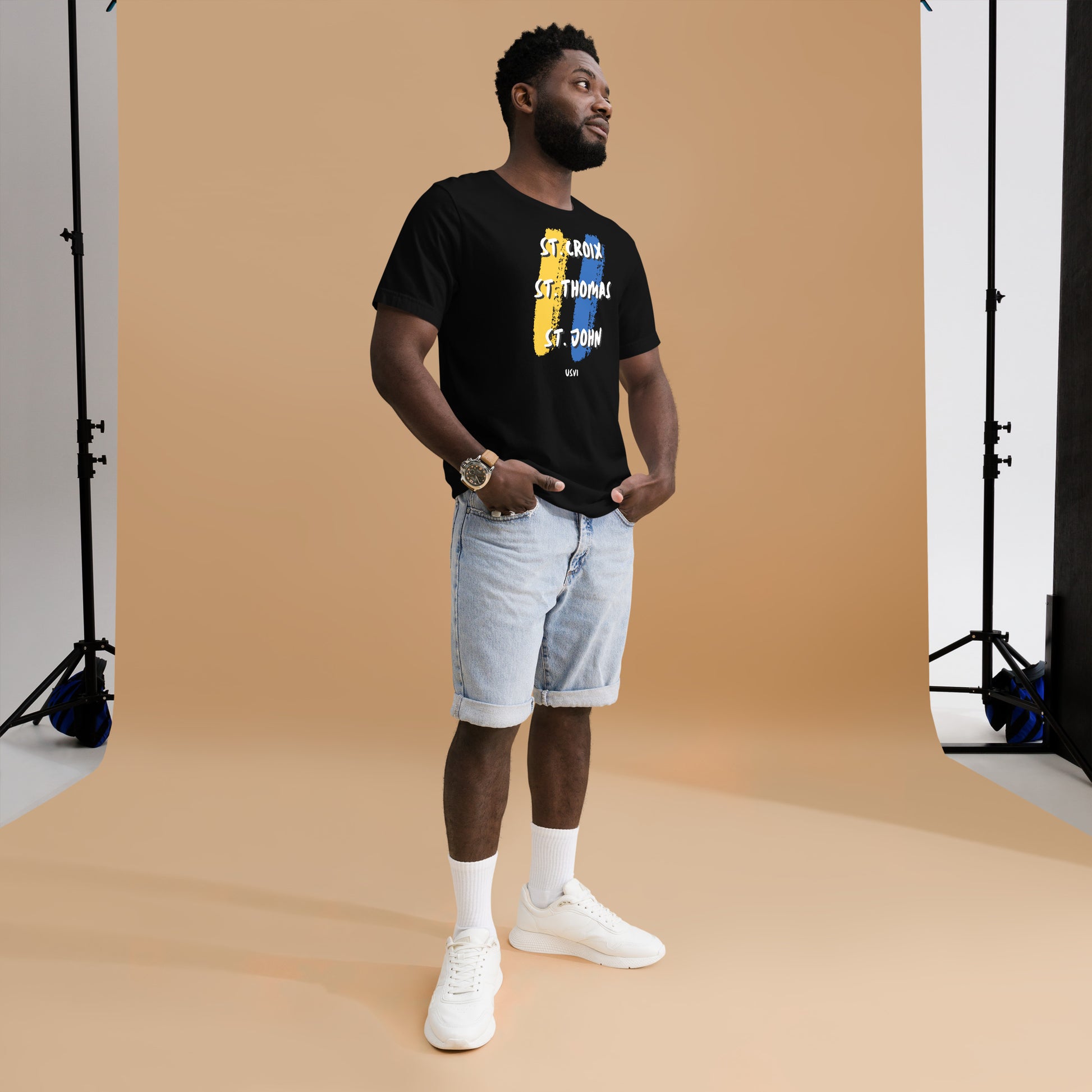 Island Brush Unisex T-shirt | Phade Fashion Virgin Islands