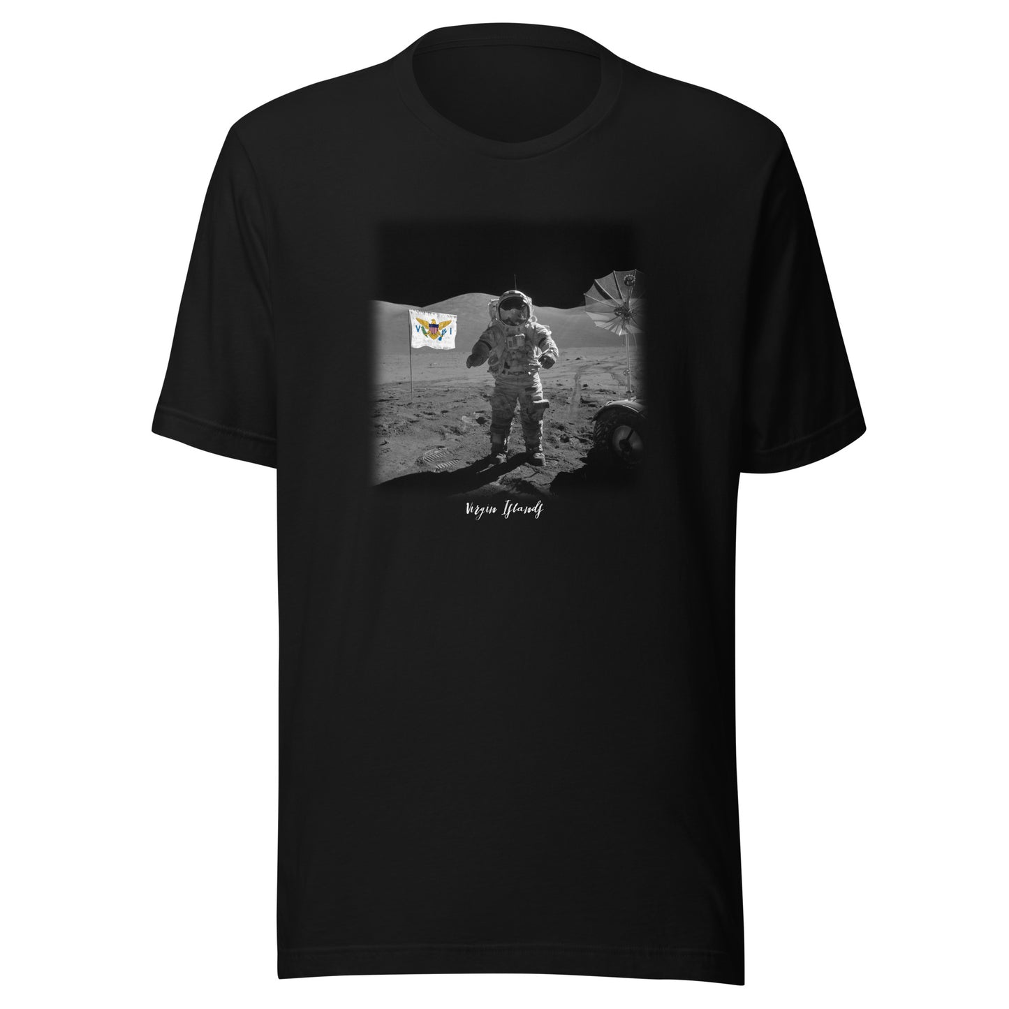VI MAN ON MOON UNISEX T-SHIRT