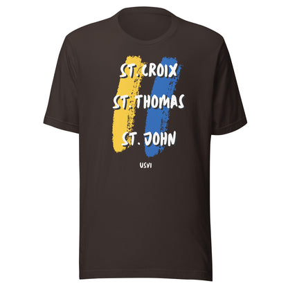 Island Brush Unisex T-shirt | Phade Fashion Virgin Islands